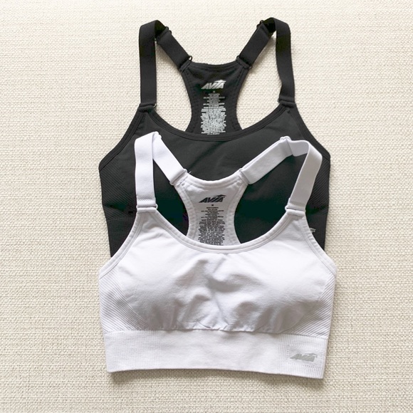 avia keyhole sports bra
